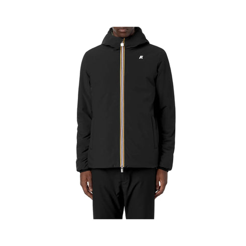 KWAY Giacca imbottita Giubbotto Uomo modello Jack corto Nero verde A24 - KWAYK6128VW - AH3 - M - Francavilla Moda